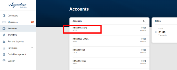 View and Download Check Information 2